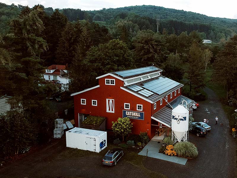 J&S Creekside Cabins Catskill Brewery nearby