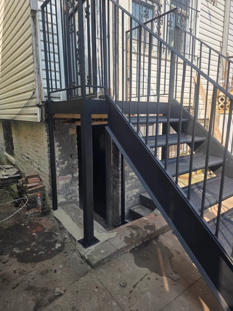 Steel Masters NYC Brooklyn fabrication facility — structural steel components and custom metalwork in production